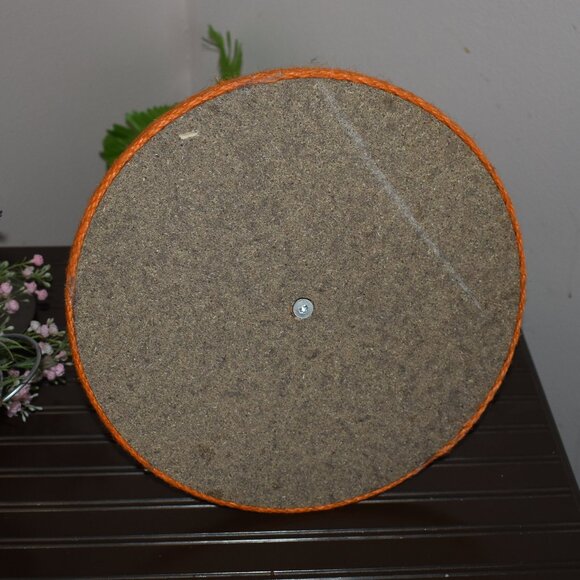 Spring Easter Orange Sisal Rope Carrot Shaped Small Cat Scratcher Post 🥕 - Picture 9 of 13